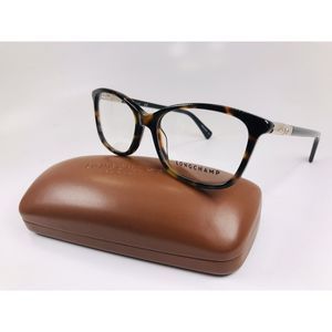 New LONGCHAMP LO2604 214 Havana Eyeglasses 53mm with Case